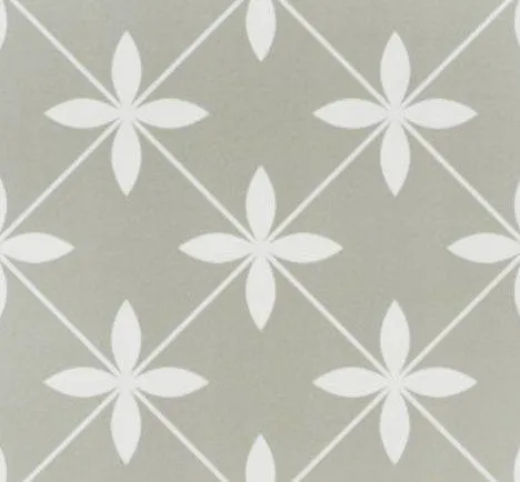 Patterned Moroccan floor tiles