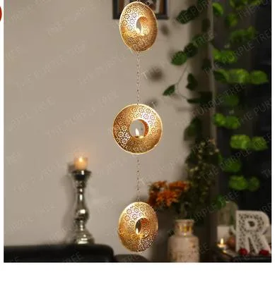 Chandramala hanging tealight holder
