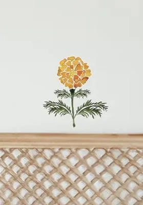 Marigold wall decal
