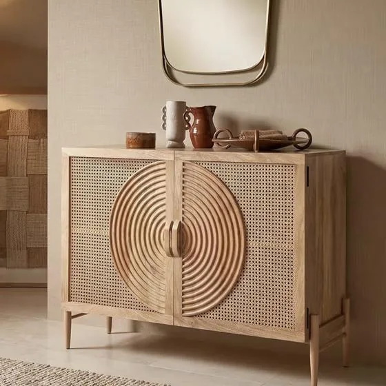 Cane sideboard