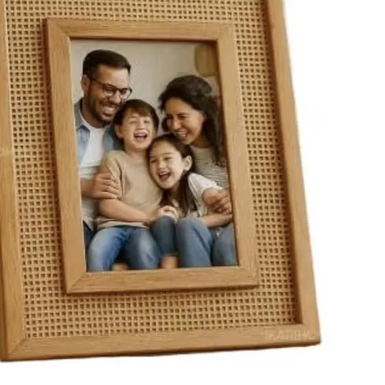 Cane photo frame