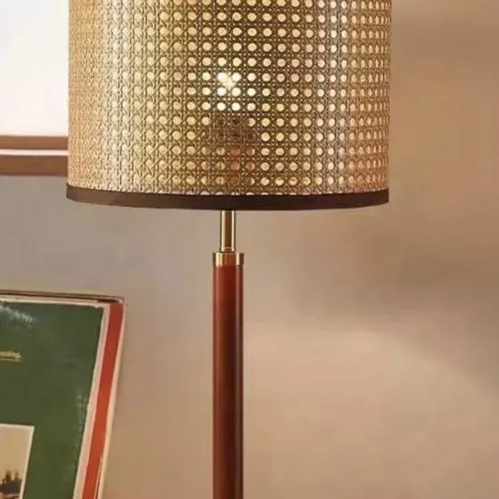 Cane table lamp