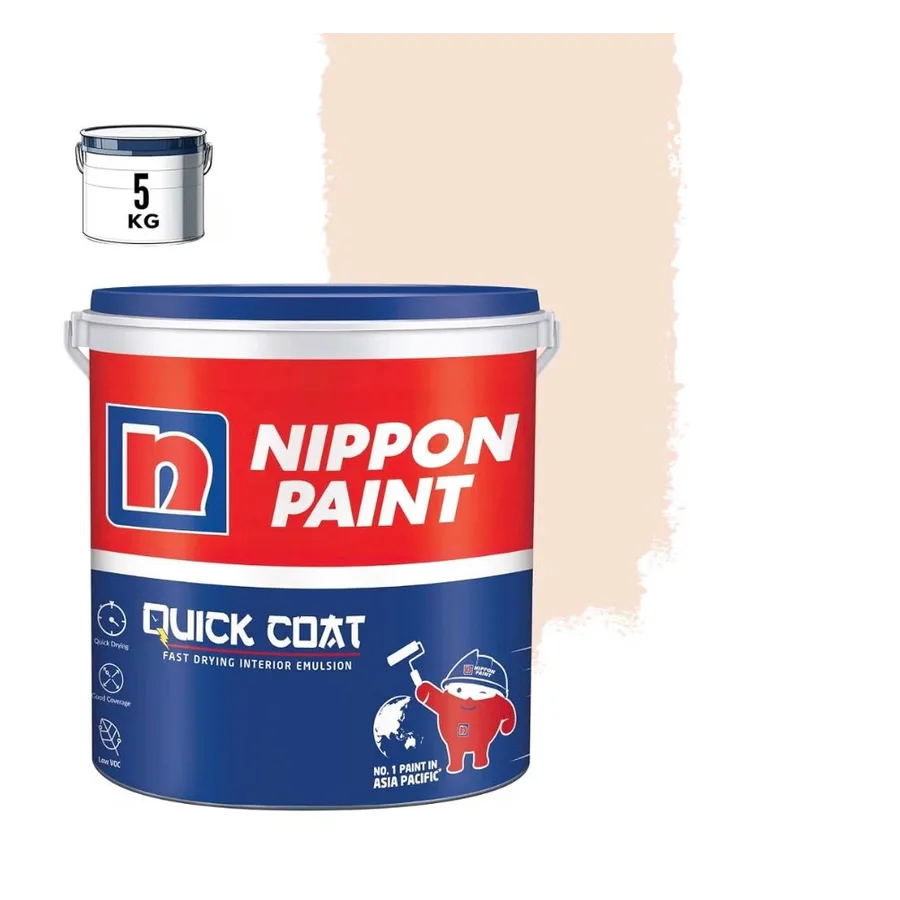 Quick Coat Interior Emulsion — Feathery Soft, 5 kg