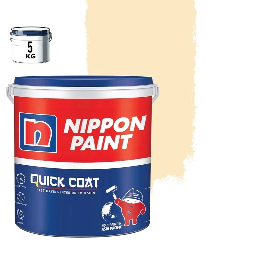 Quick Coat Interior Emulsion — Lighted Lamp, 5 kg